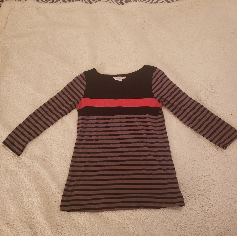 Women's 3/4 striped top